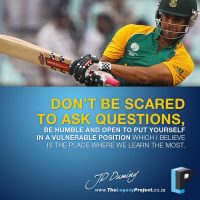 JP Duminy | South African Cricketer – The Legacy Project